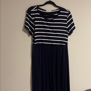 SmallShow Navy Dress With Pockets